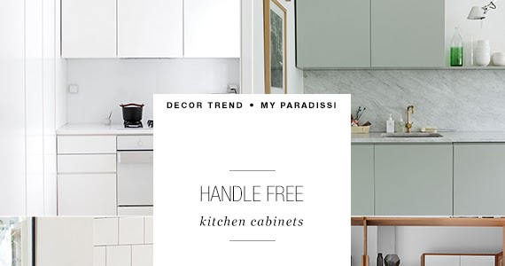 Decor Trend Handle Free Kitchen Cabinets My Paradissi