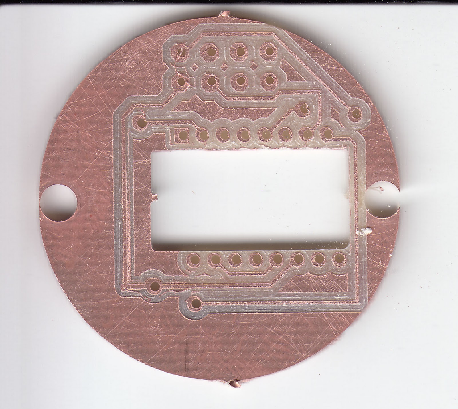 TrackBall First PCB Milled