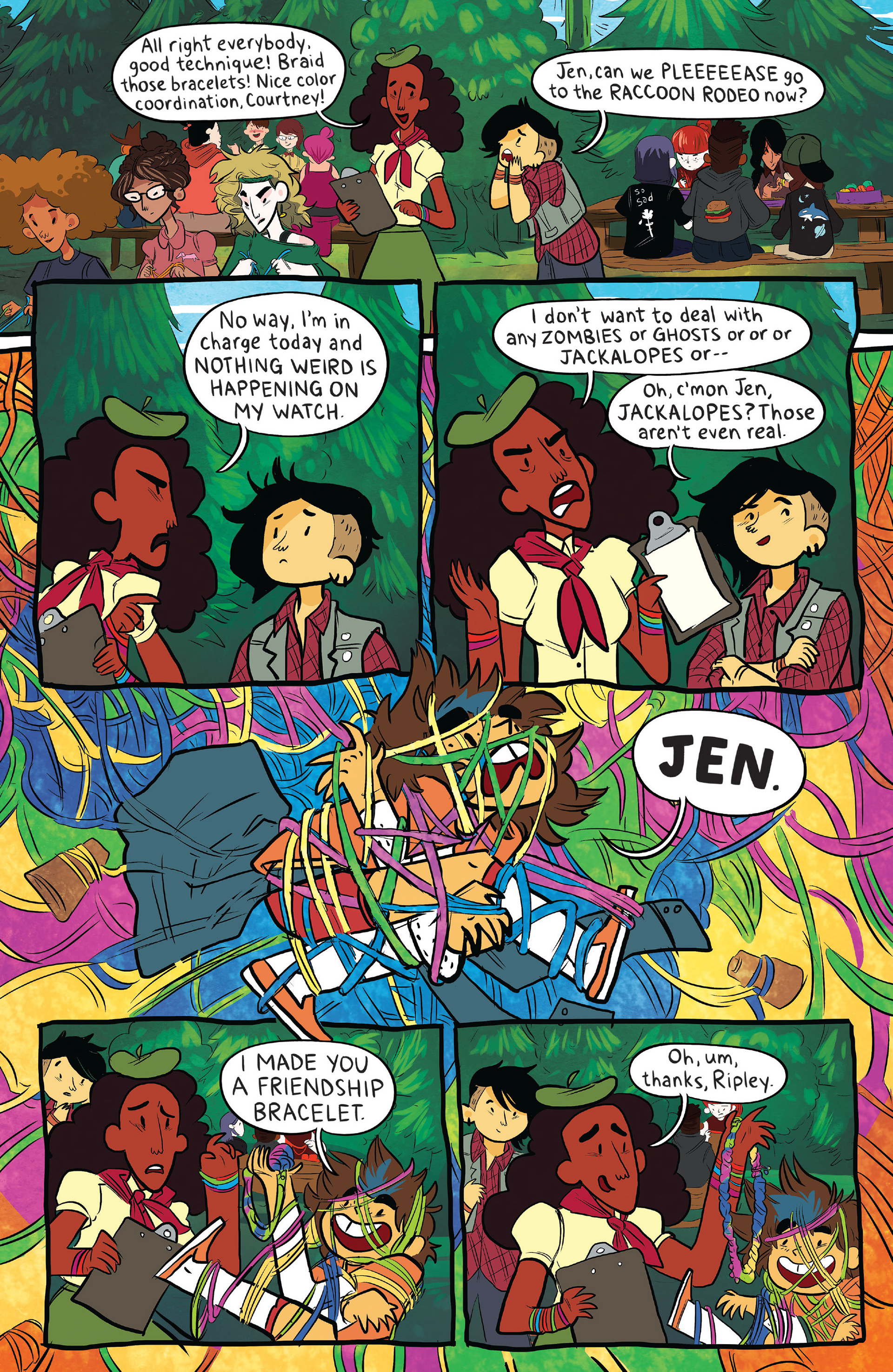 Read online Lumberjanes comic -  Issue #5 - 8