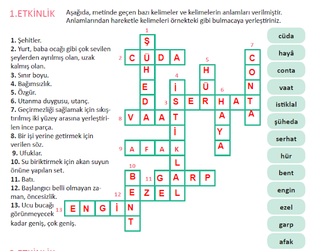MEB Yayınları 5.Sınıf Türkçe Ders Kitabı 44.Sayfa Cevapları (Bilmeyen Var mı?) MEB Yayınları 5.Sınıf Türkçe Ders Kitabı 44.Sayfa Cevapları (Bilmeyen Var mı?)