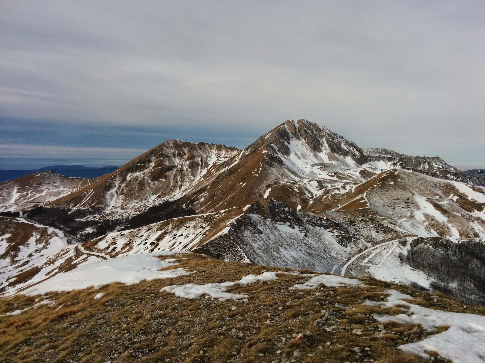 10 Gennaio 2015 Monte Elefante e Monte Valloni da Campoforogna