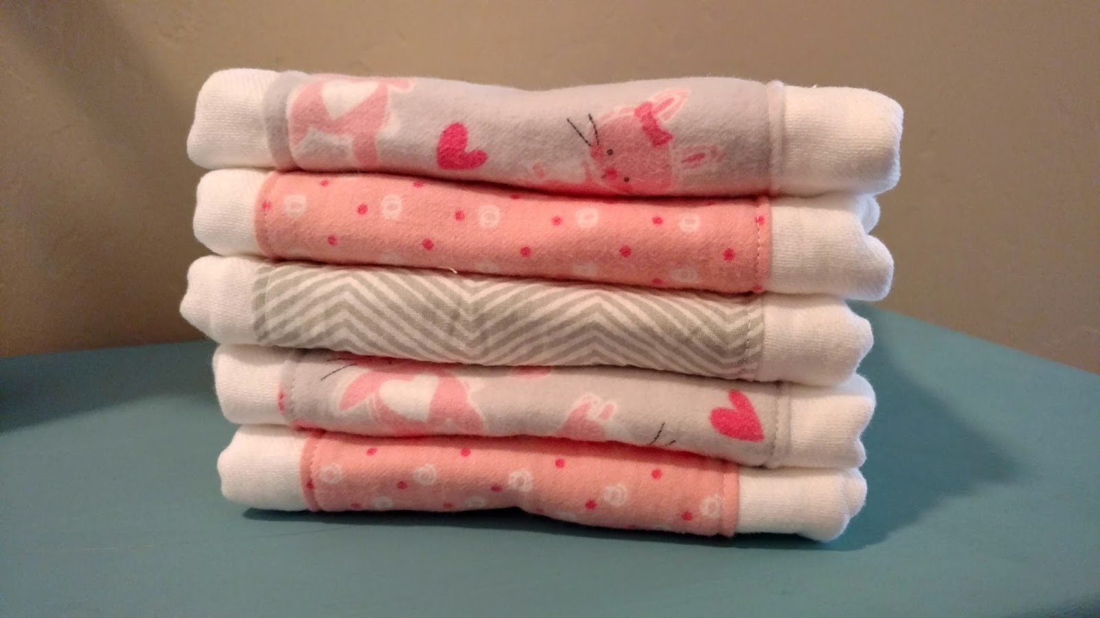 DIY Burp Cloth Tutorial Sunshine and Munchkins