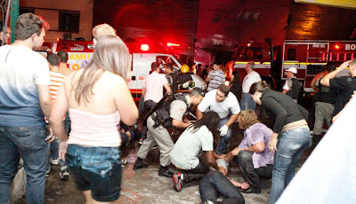 heridos en incendio en discoteca kiss de brasil 2013