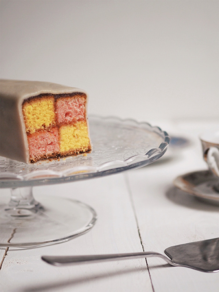 Recette de Battenberg cake, gâteau anglais