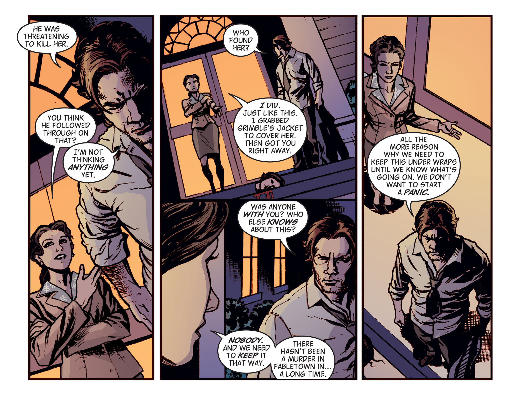 Read online Fables: The Wolf Among Us (2014) comic -  Issue #4 - 4