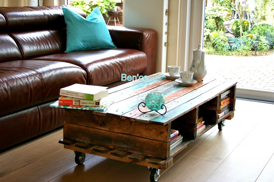 Ben�ce Paletten Sehpa / Table From Pallets