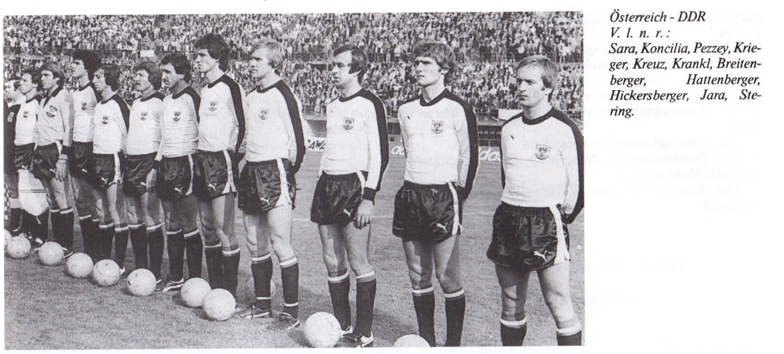 Soccer Nostalgia International Season 1977/ 78, Part 2 (September 1977)