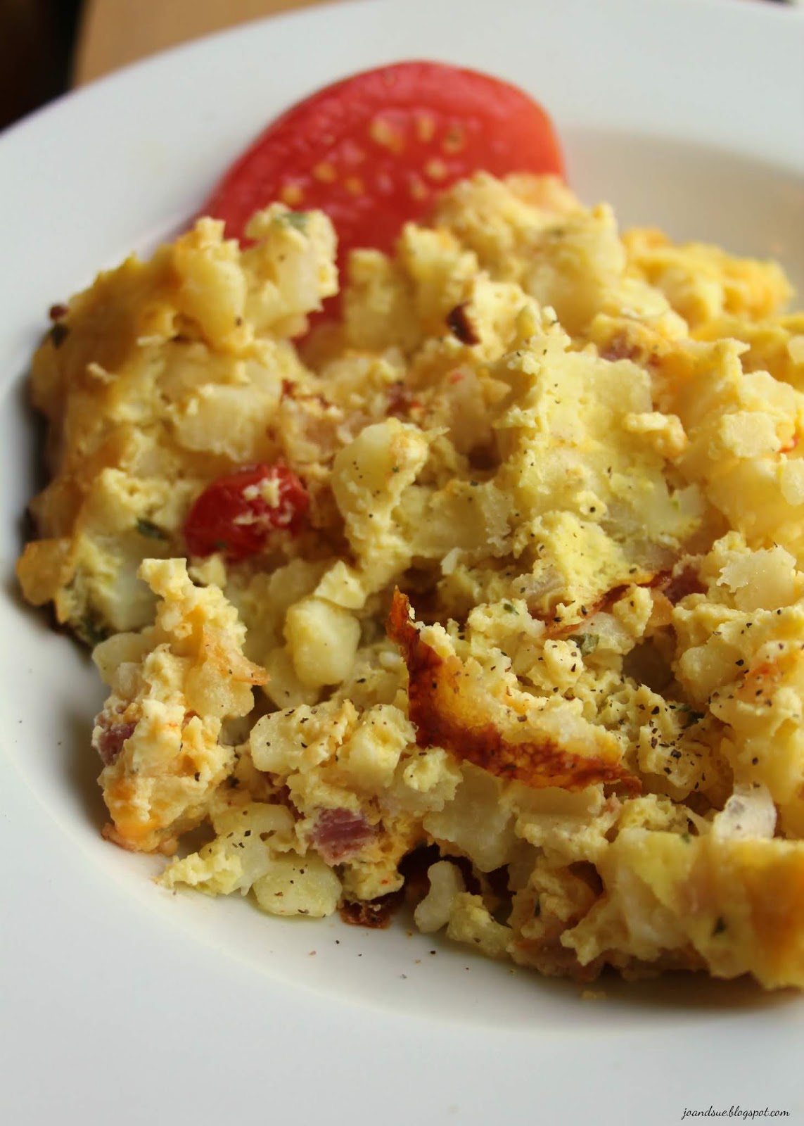 Jo and Sue Easy Overnight Hashbrown Casserole