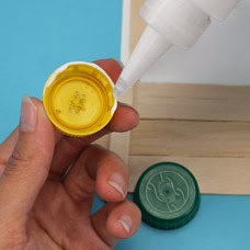  Cara  Membuat  Figura dari  Stik  Es  Krim  Cara  Membuat  