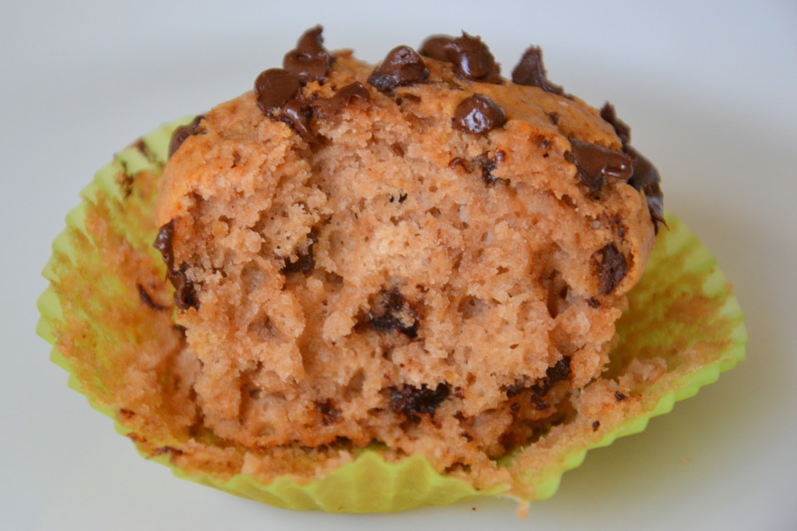 Palavras que enchem a barriga Muffins de aveia e chocolate para uma entrevista especial D