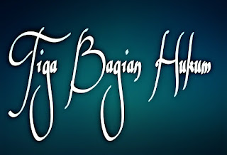 Tiga Bagian Hukum 