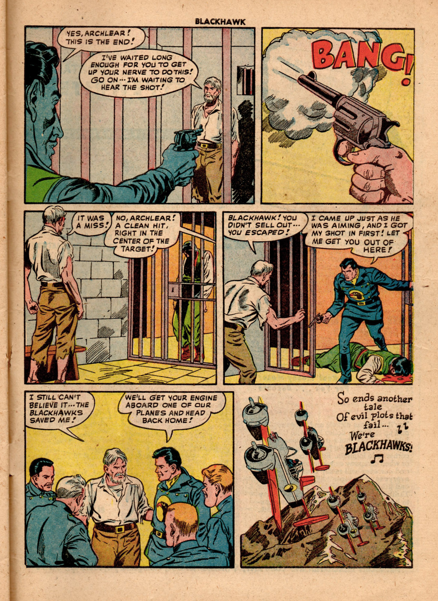 Read online Blackhawk (1957) comic -  Issue #21 - 49