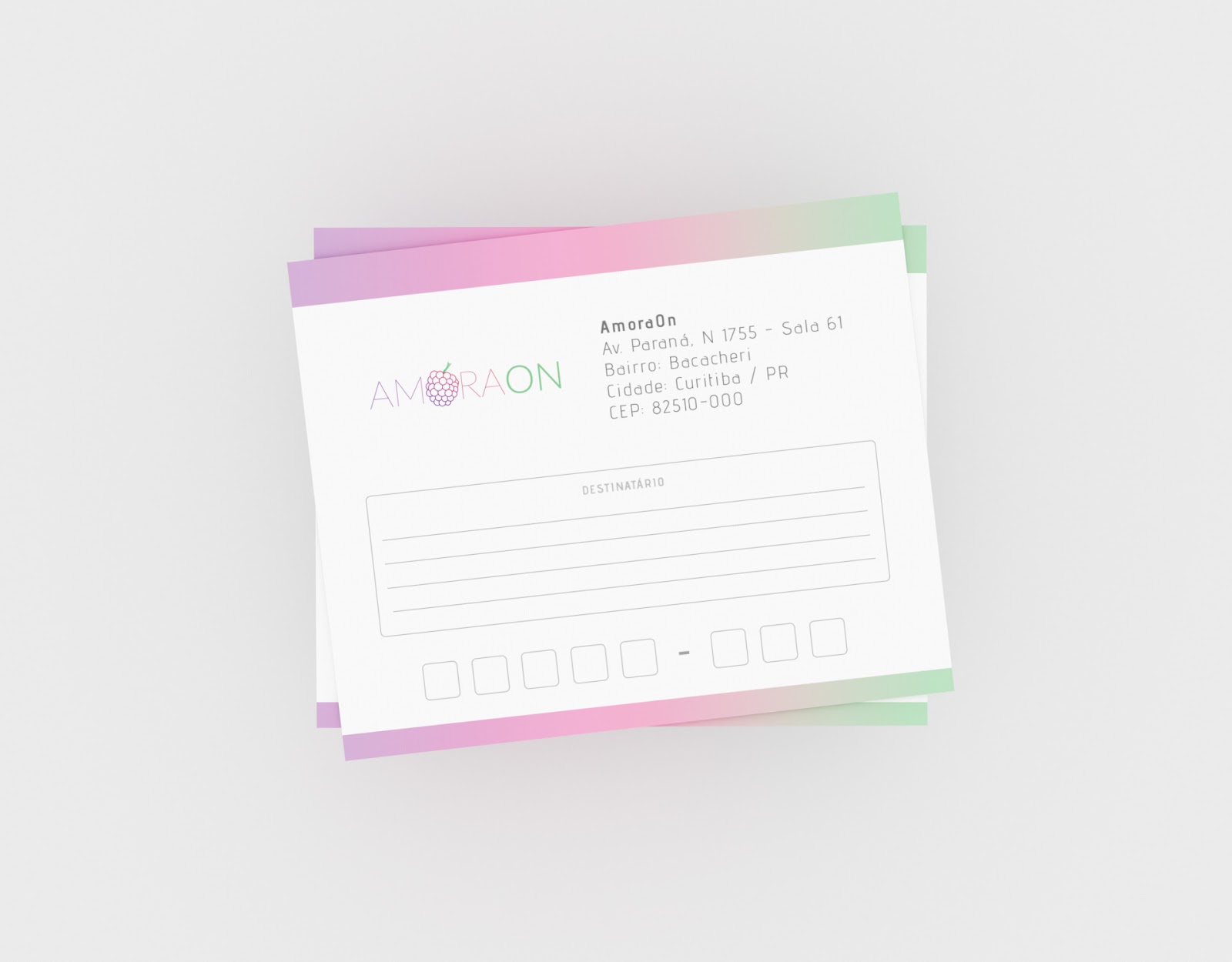 Design de Etiqueta de Postagem para Correios Personalizada Design de Etiqueta de Postagem para Correios Personalizada