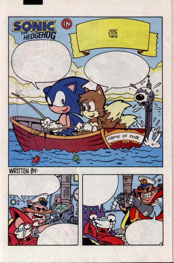 Read online Sonic The Hedgehog comic -  Issue #14 - 17
