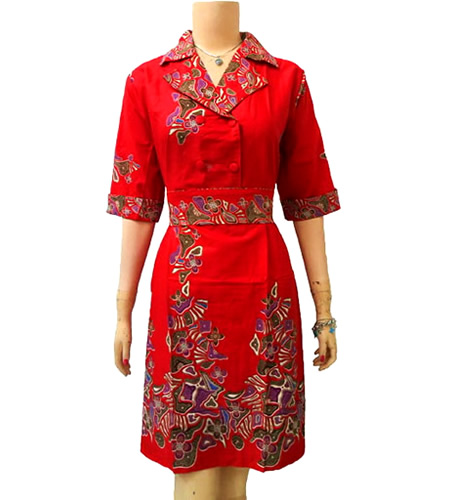 Dress Batik Modern Dalam Model Baju Batik Wanita Terbaru Dress Batik Modern Dalam Model Baju Batik Wanita Terbaru