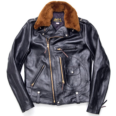 :: Buco J-24L Horsehide Jacket with Fur Collar