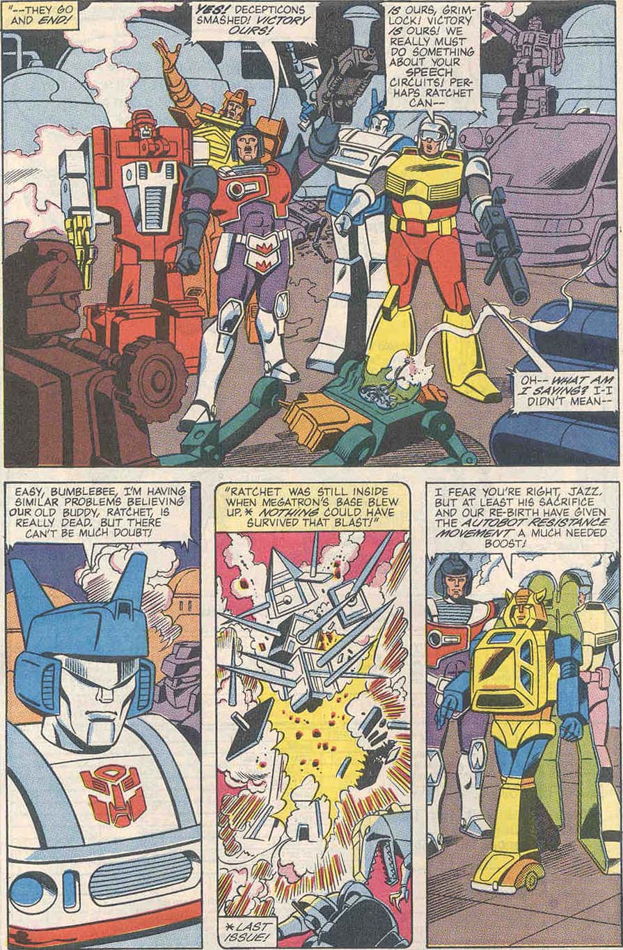 Read online The Transformers (1984) comic -  Issue #60 - 7
