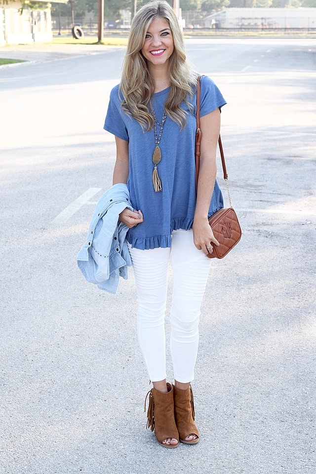 Fun and Sun Without the Buns: Ruffles, Monograms, & My Favorite Fall B ...
