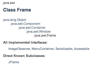 Bioinformaticsのお勉強: java.awt.Frameの仕様を調べる方法