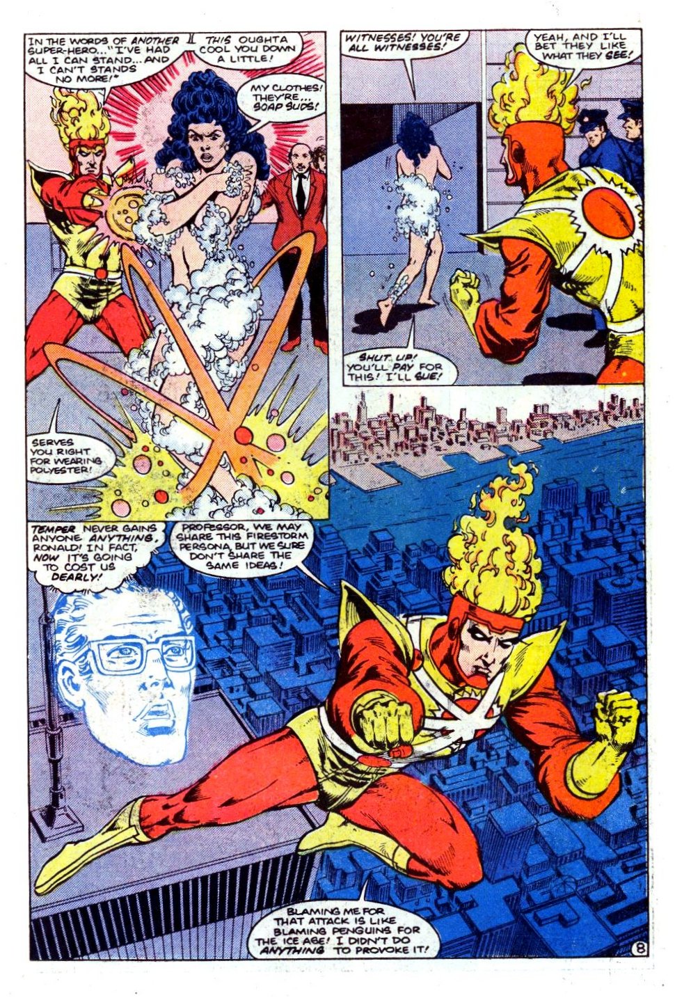 The Fury of Firestorm Issue #29 #33 - English 9