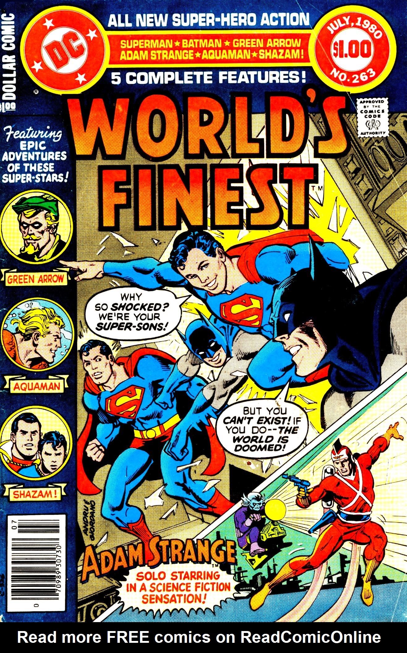 World's Finest Comics issue 263 - Page 1
