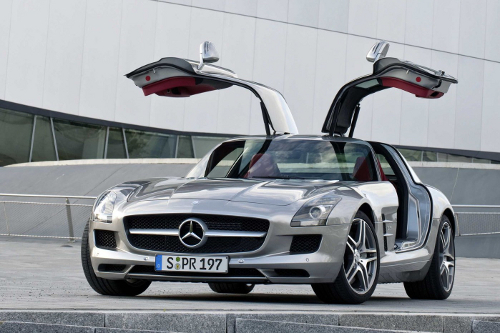Spied! Mercedes-Benz AMG SLS Roadster Caught Nearly Naked 