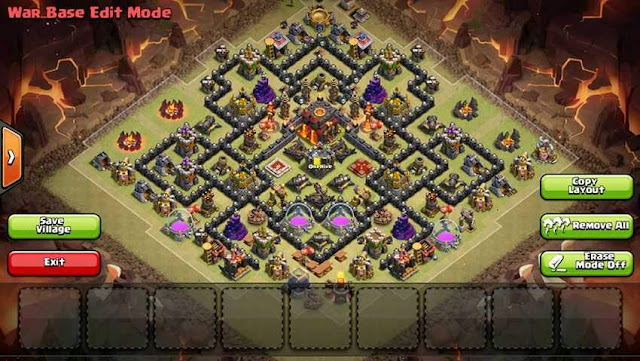 Base Clash of Clans Town Hall 10