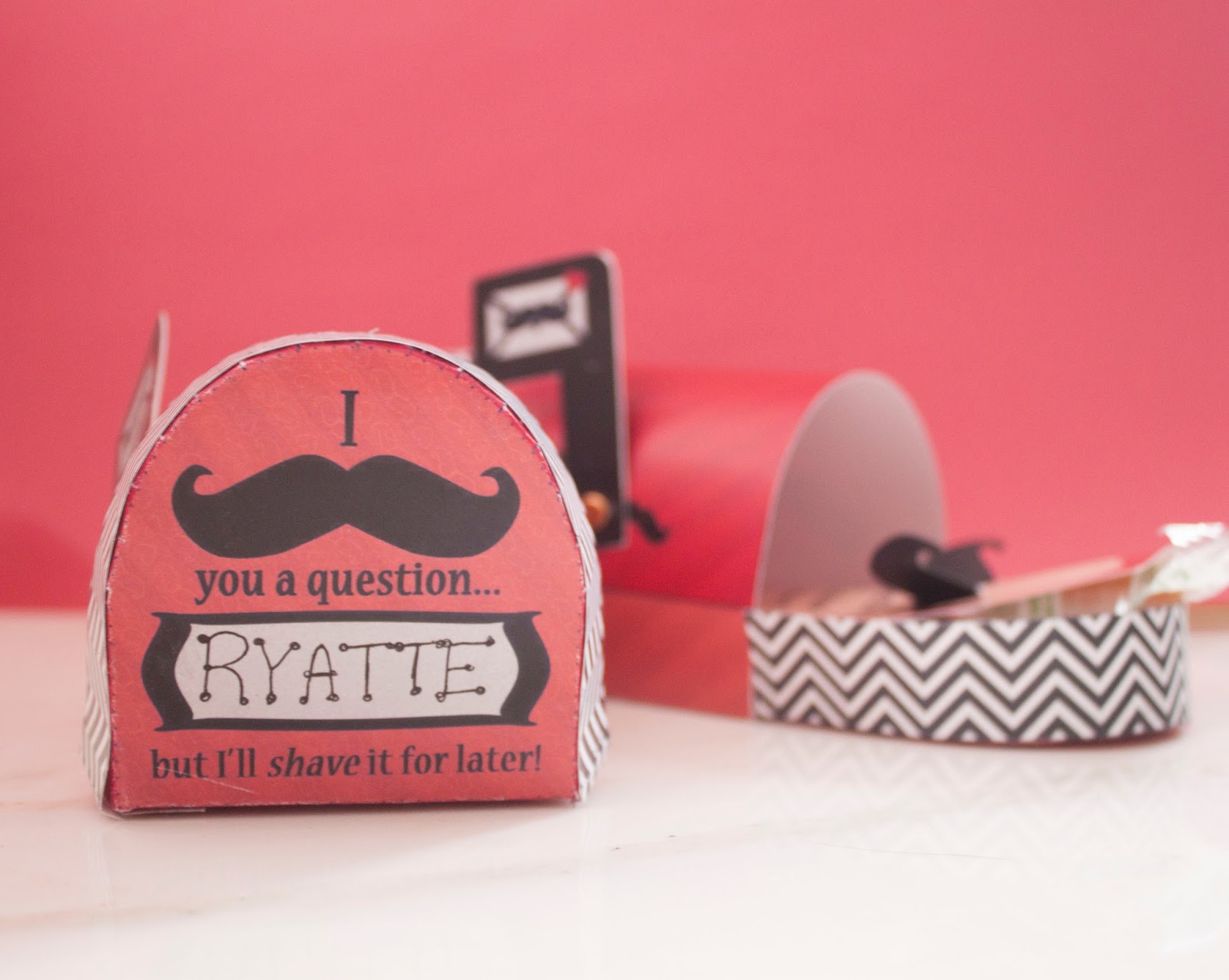 Jessica Beegle - Graphic Design: I mustache you a question...Valentine ...