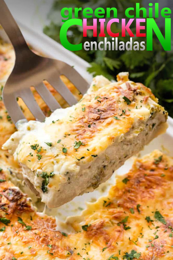 Green Chile Cheese Chicken Enchiladas Allrecipes