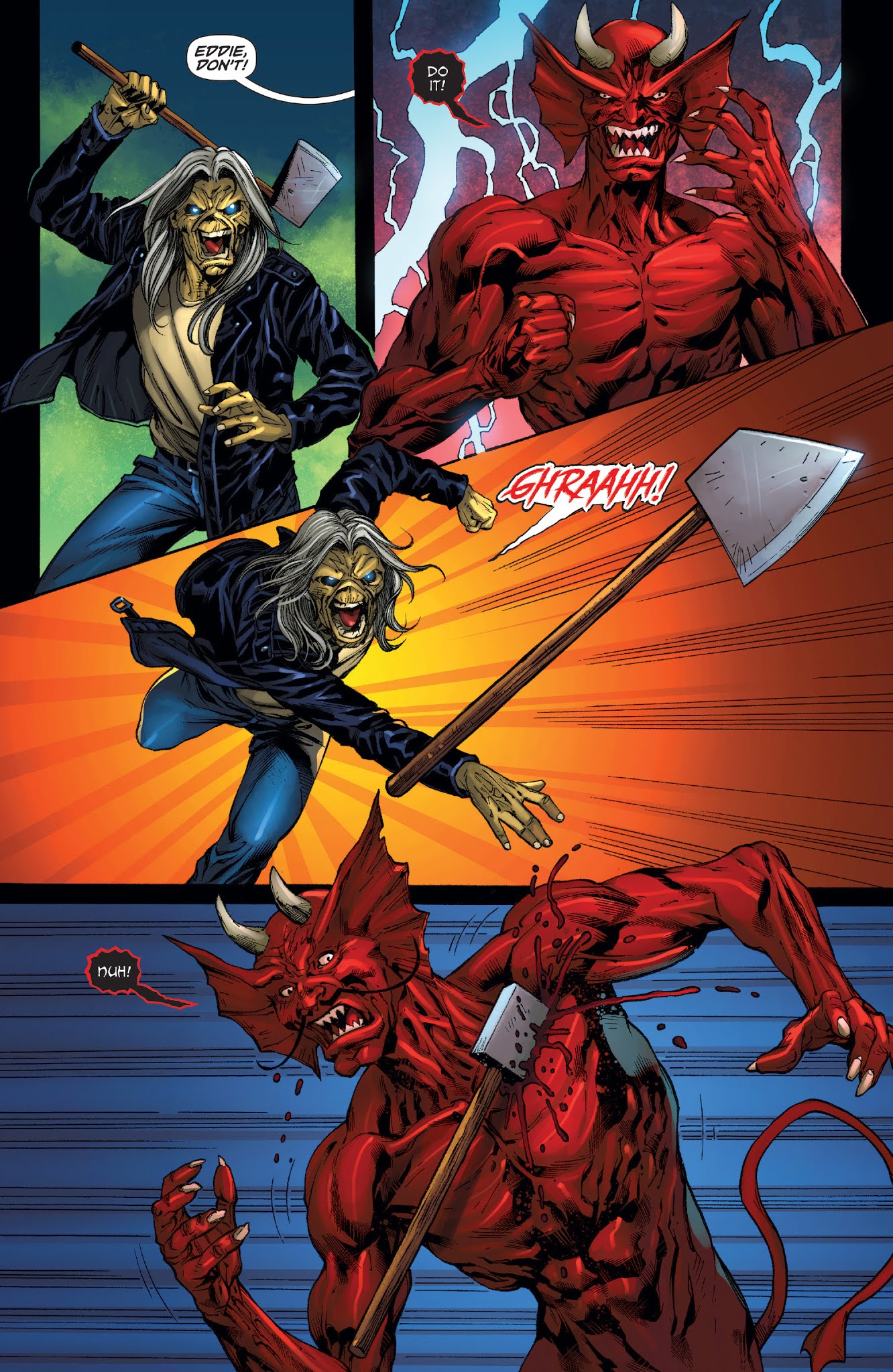 Read online Iron Maiden: Legacy of the Beast comic -  Issue #5 - 9