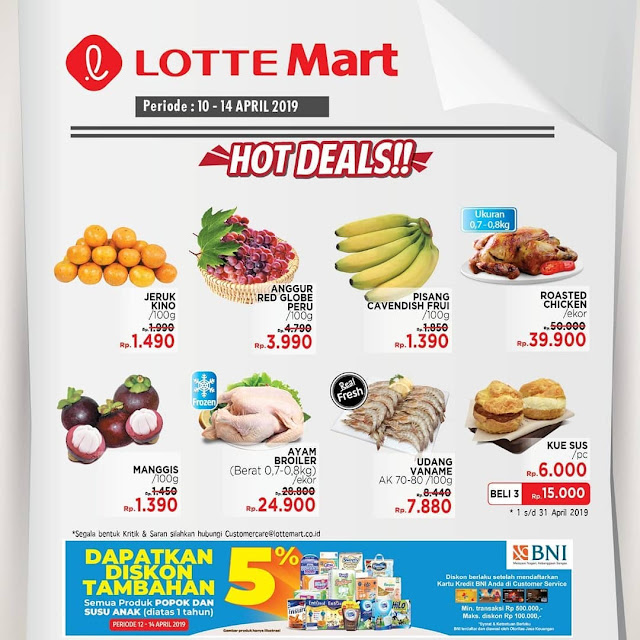 #LotteMart - #Promo #Katalog Weekend Periode 10 - 14 April 2019 #LotteMart - #Promo #Katalog Weekend Periode 10 - 14 April 2019