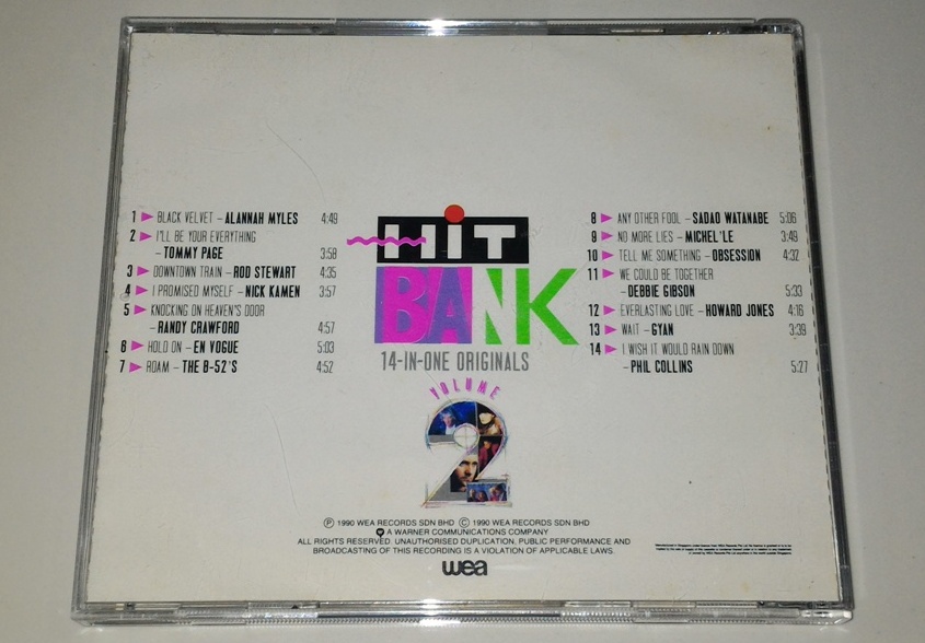 CD V/A Hit Bank Volume 2 - GUDANG MUSIK SHOP