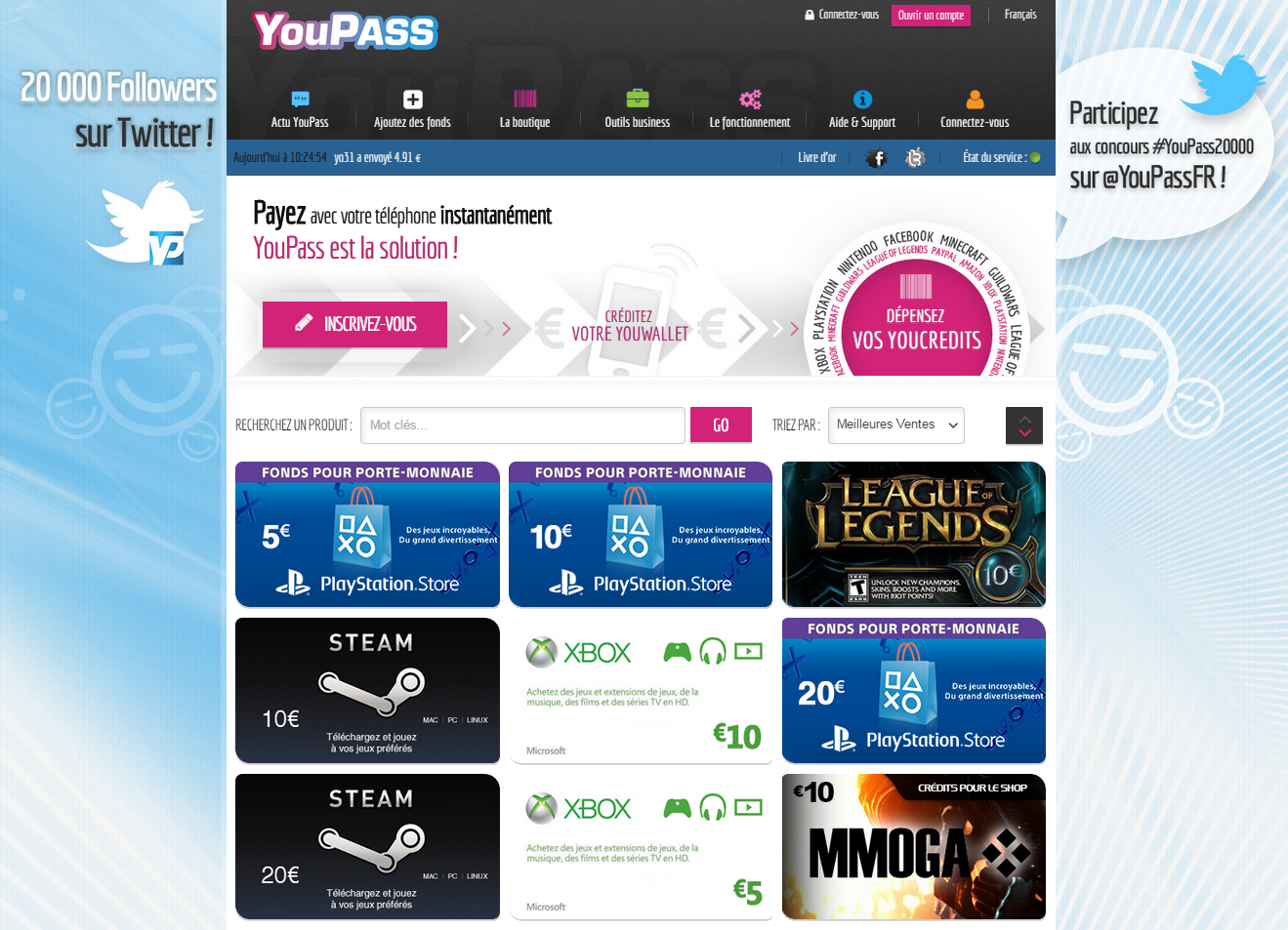 Rembourse Ton Forfait avec Youpass Acheter sur avec son Forfait Mobile ? Maintenant C