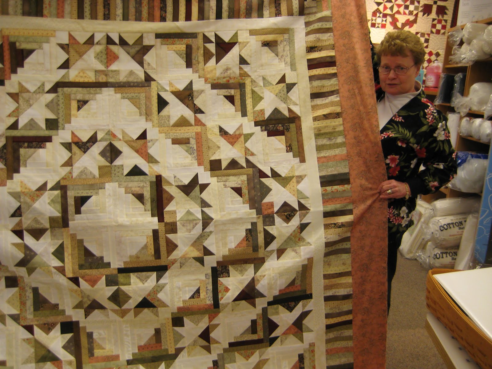 Wilsons, Your Favorite Quilt Shop Raise the Roof!