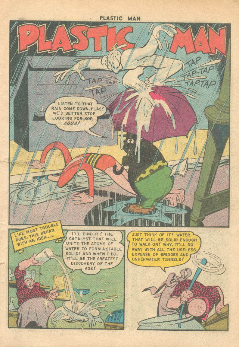 Read online Plastic Man (1943) comic -  Issue #63 - 3