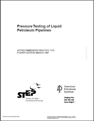 API RECOMMENDED PRACTICE 1110 - API RP 1110 ~ Petroleum Library