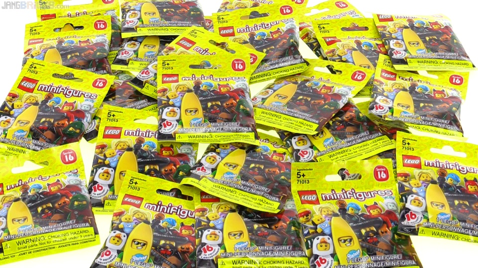 Big stack of new LEGO Series 16 minifigs opened!
