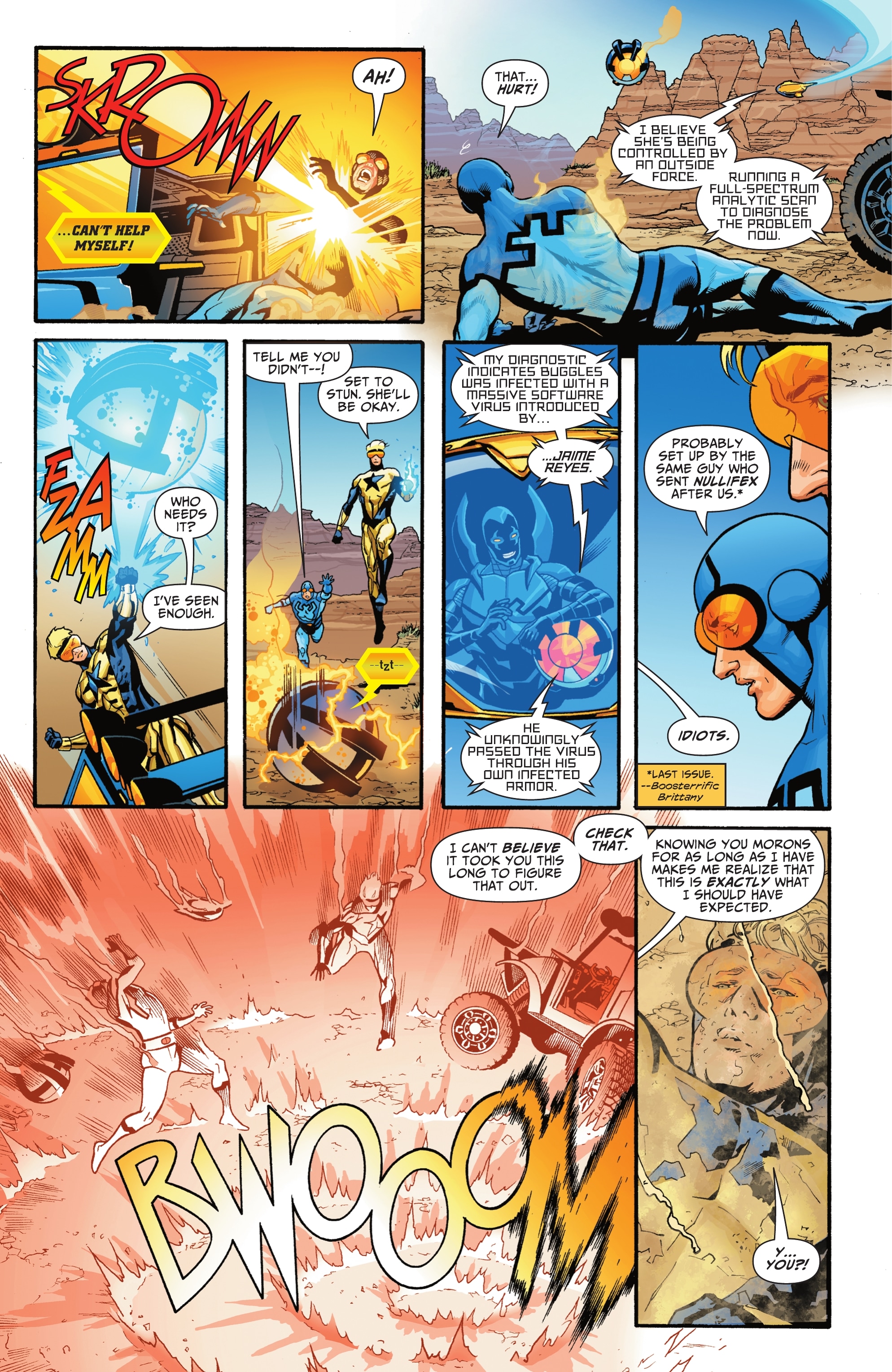 Read online Blue & Gold comic -  Issue #8 - 8