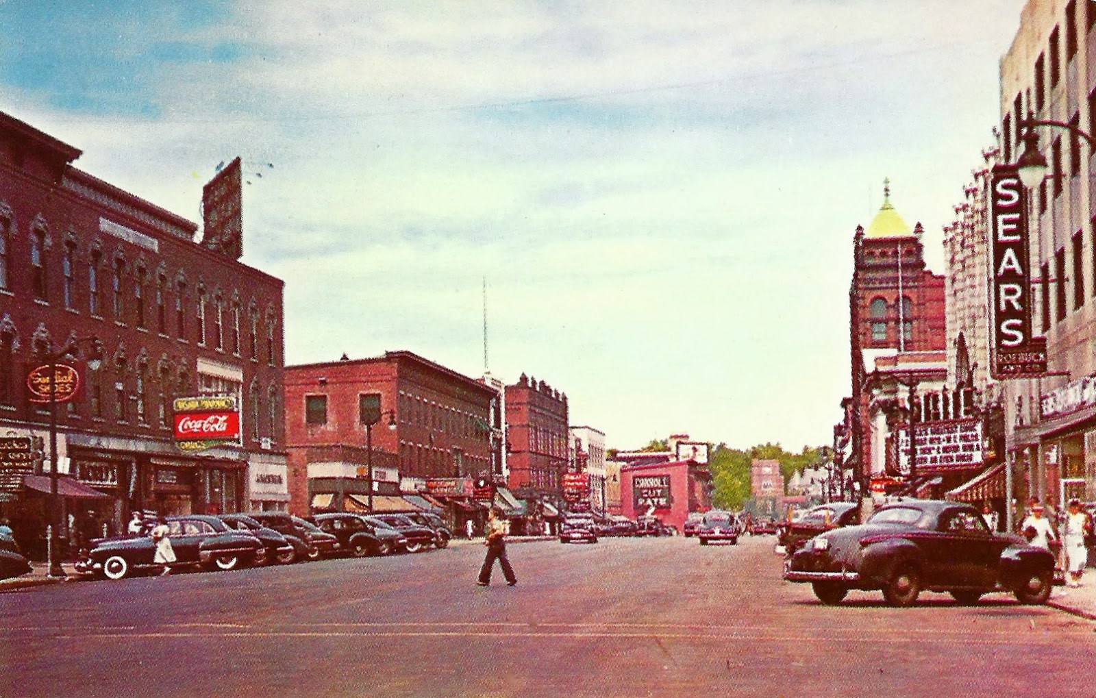 My Favorite Views New Hampshire Nashua, Main Street, CocaCola Sign