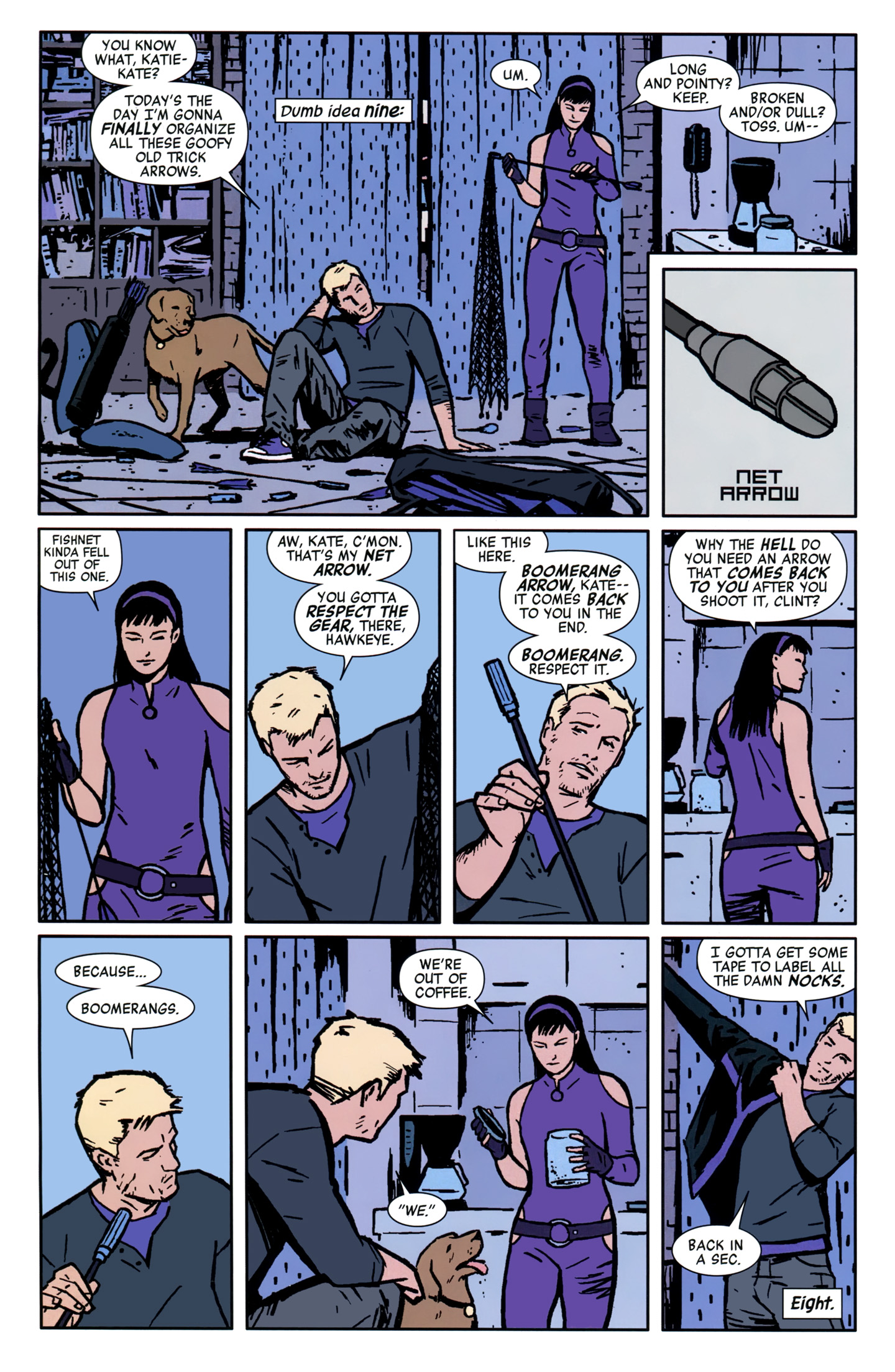 Read online Hawkeye (2012) comic -  Issue #3 - 4