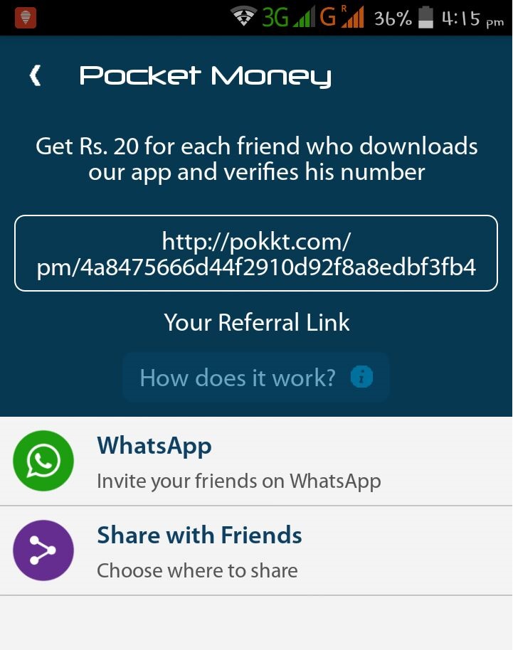 (Updated) Pocket Money Apps Refer and Earn Unlimited (STILL LIVE)