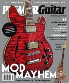 Premier Guitar - May 2016 | ISSN 1945-0788 | TRUE PDF | Mensile | Professionisti | Musica | Chitarra
Premier Guitar is an American multimedia guitar company devoted to guitarists. Founded in 2007, it is based in Marion, Iowa, and has an editorial staff composed of experienced musicians. Content includes instructional material, guitar gear reviews, and guitar news. The magazine  includes multimedia such as instructional videos and podcasts. The magazine also has a service, where guitarists can search for, buy, and sell guitar equipment.
Premier Guitar is the most read magazine on this topic worldwide.
