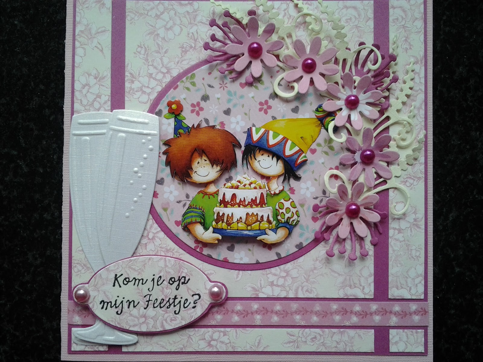 tonnies kaarten: kom je op mijn feestje