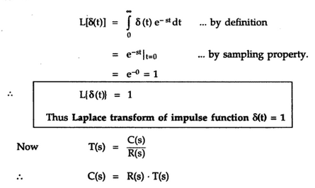 Impulse Response and Transfer Function