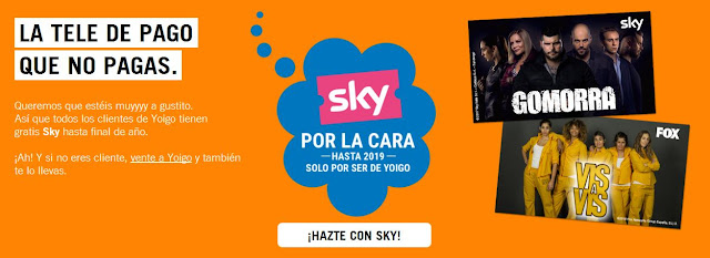 sky gratis con yoigo sky gratis con yoigo