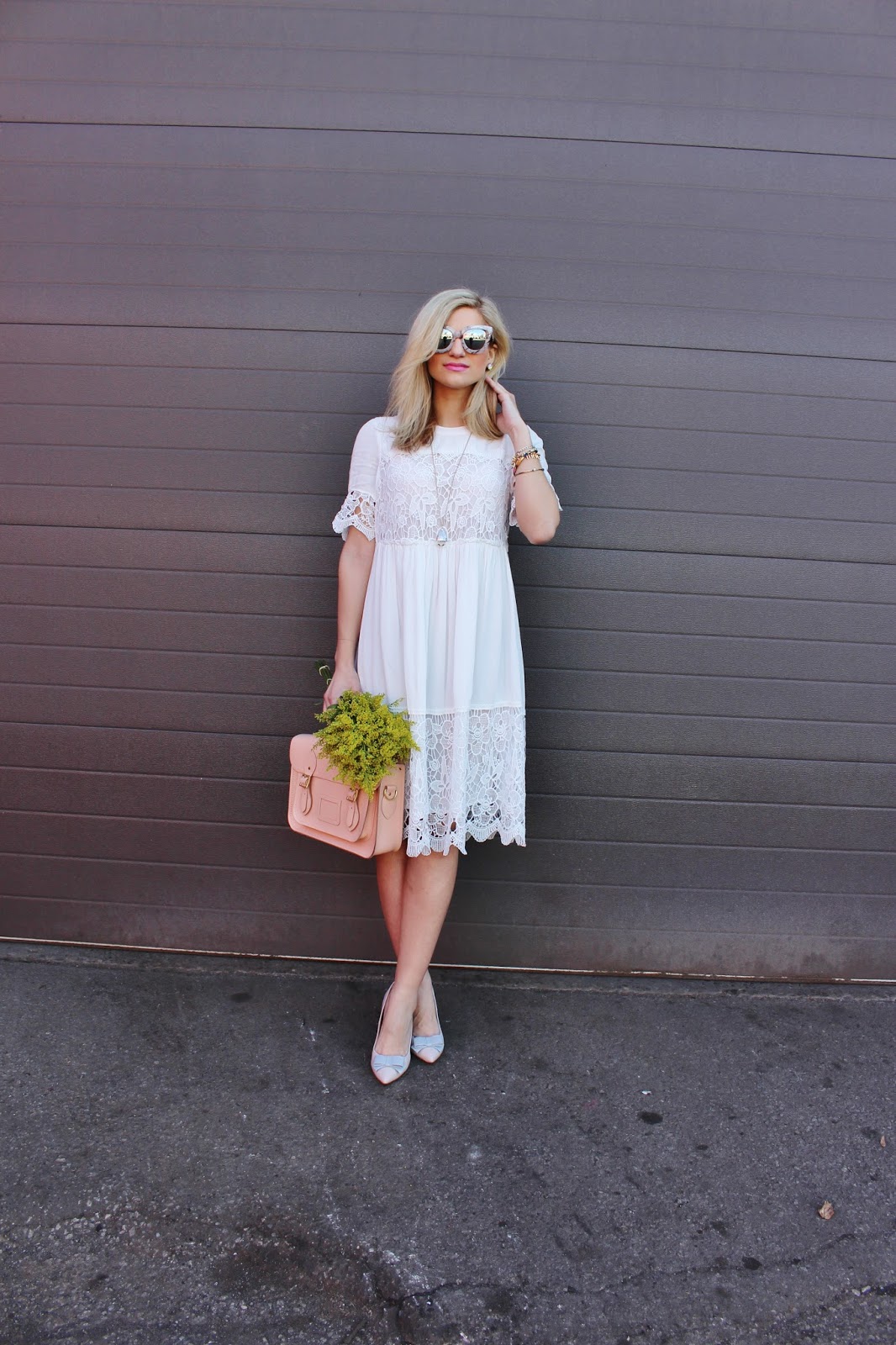 bijuleni-ethereal white lace dress and bow heels