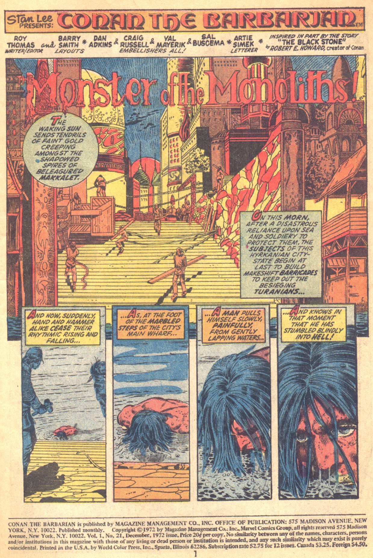 Conan the Barbarian (1970) Issue #21 #33 - English 2