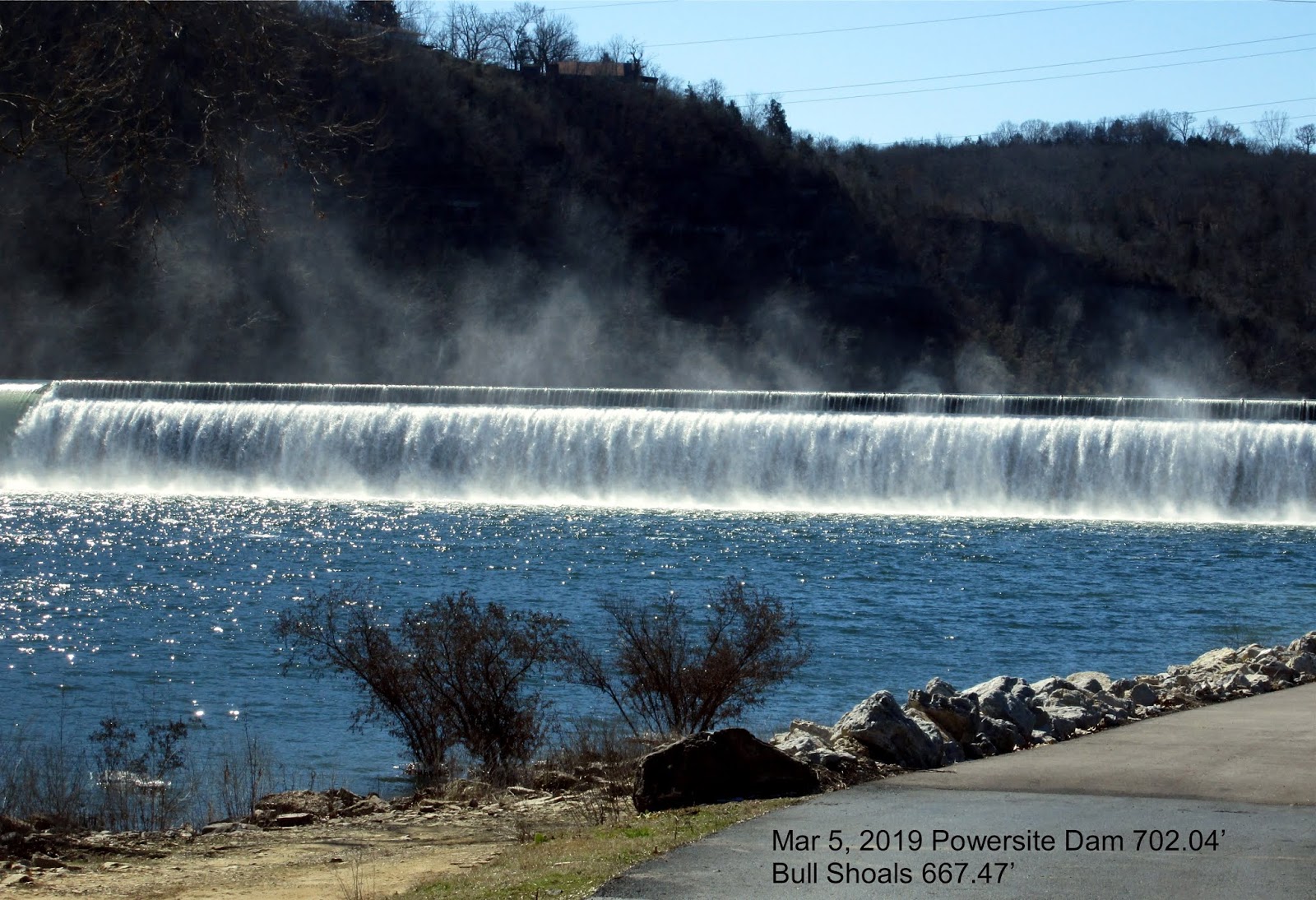 Forsyth Wx Chronicles Bull Shoals levels holding in there!