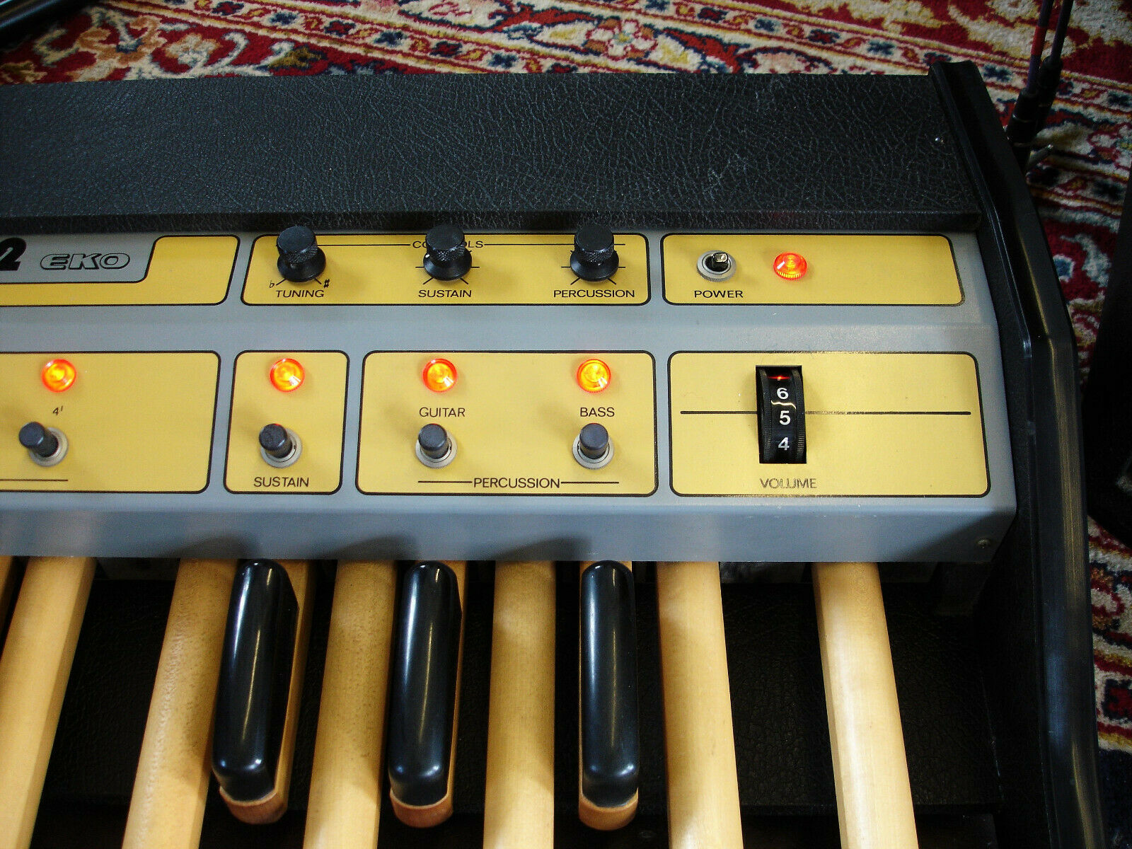 MATRIXSYNTH Eko K2 Vintage Analogue Synth Bass Pedals
