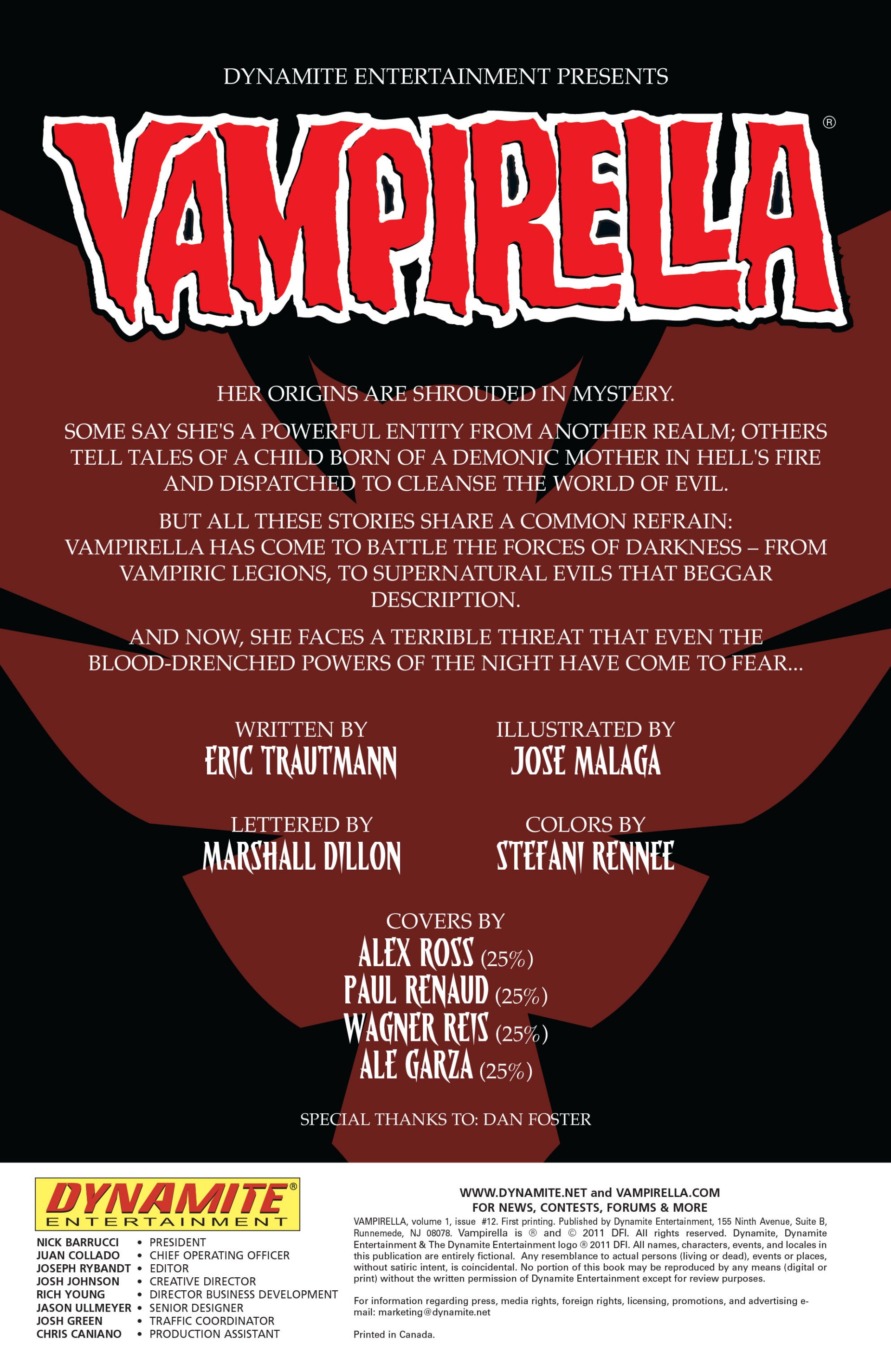 Read online Vampirella (2010) comic -  Issue #12 - 4